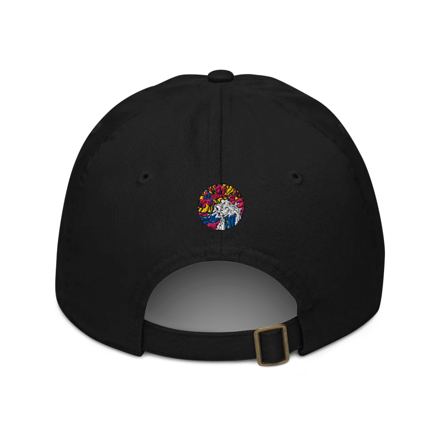 Sunburst Swirl Organic Dad Hat - Wave at Sunset product image (21)