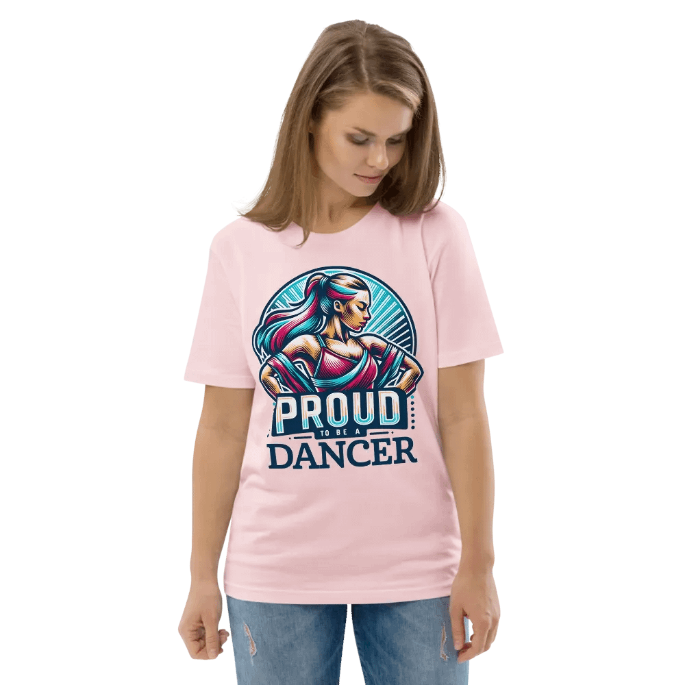 Proud Dancer Illustrated Organic Tee product image (3)