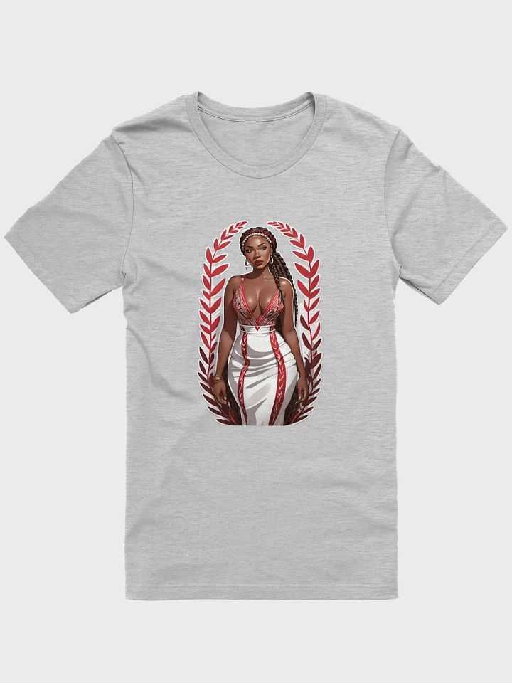 Braided Beauty in Red | T-Shirt product image (6)