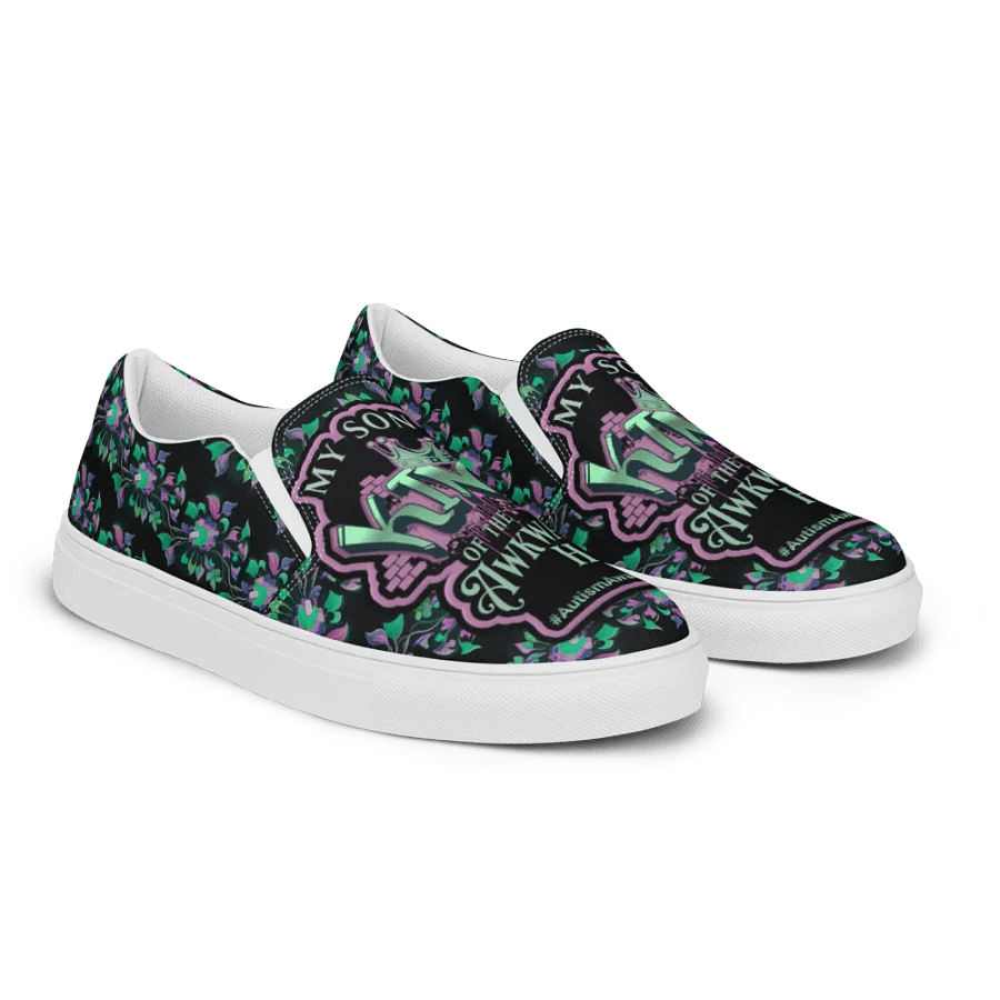 King of the Awkward Hug #Autism Awareness All Over Print Shoes product image (9)