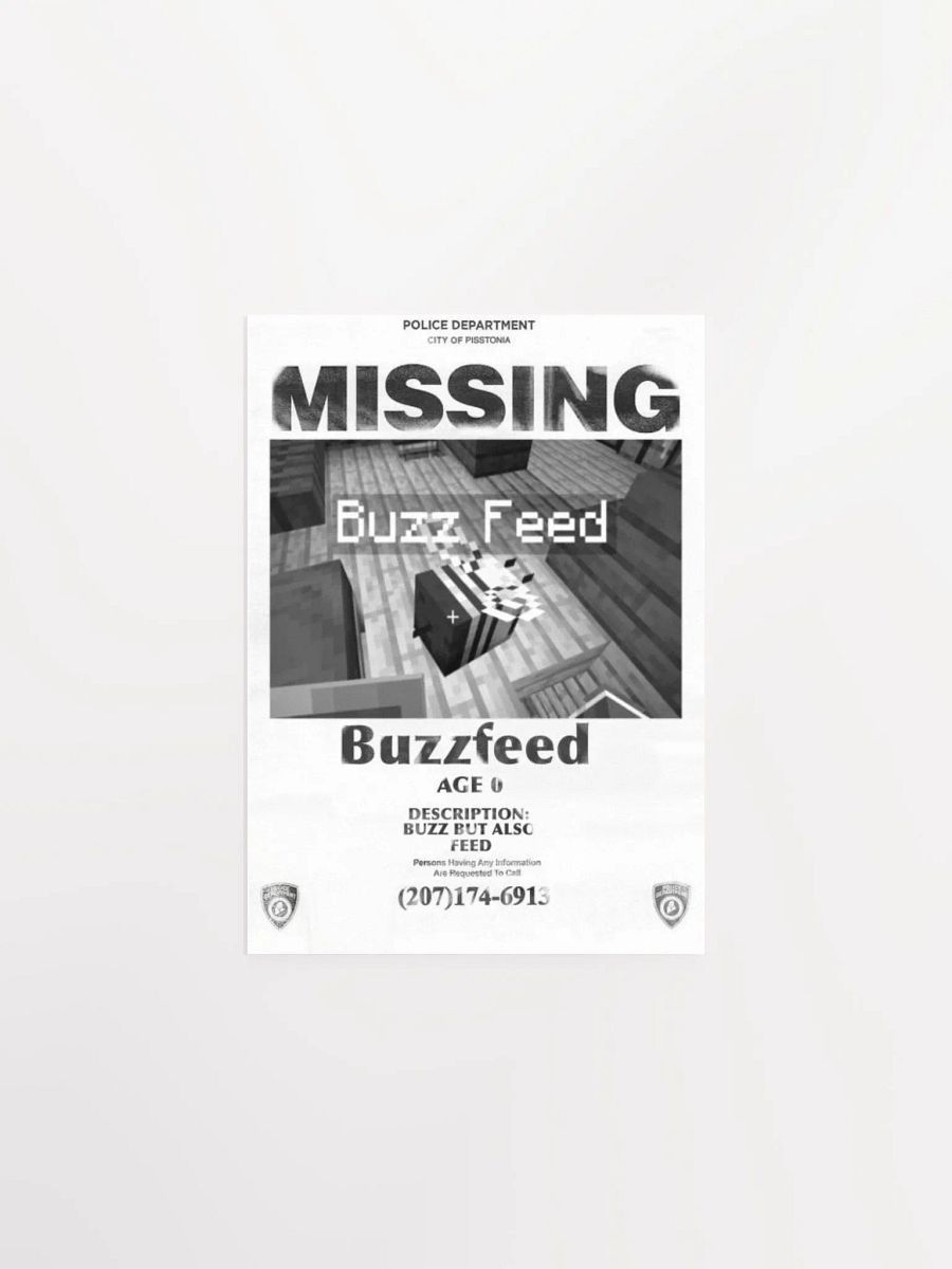Buzzfeed Missing Poster product image (1)