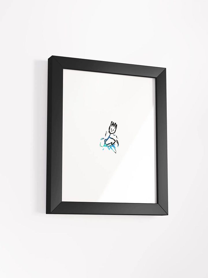 NEVER COMFORTABLE FRAMED POSTER - V.3 product image (2)