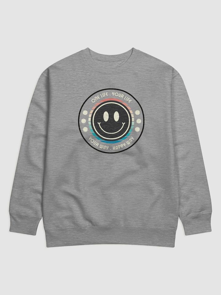 Happy Face Premium Sweatshirt product image (3)