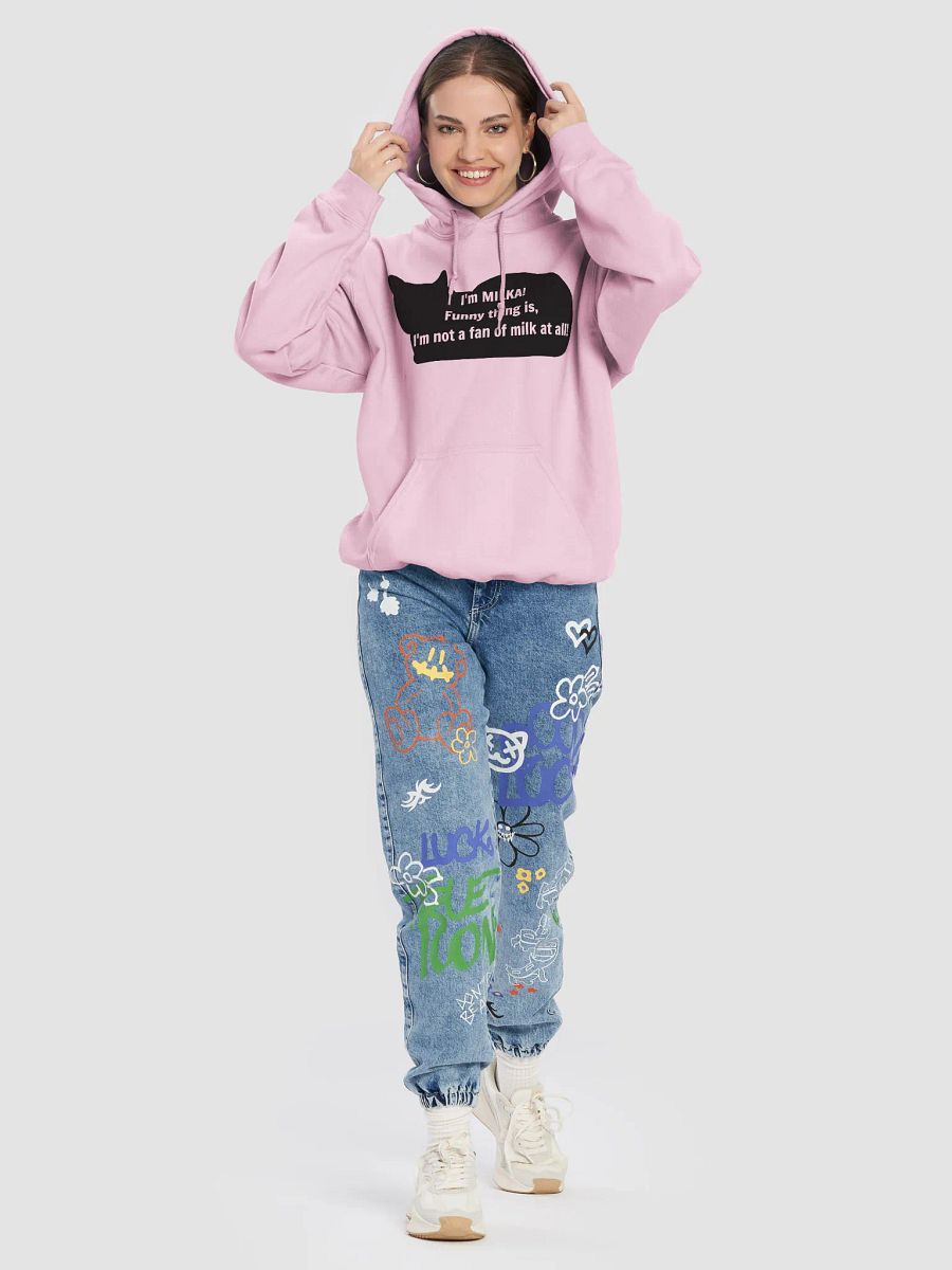 MILKA's Confession Cat Silhouette Hoodie product image (68)