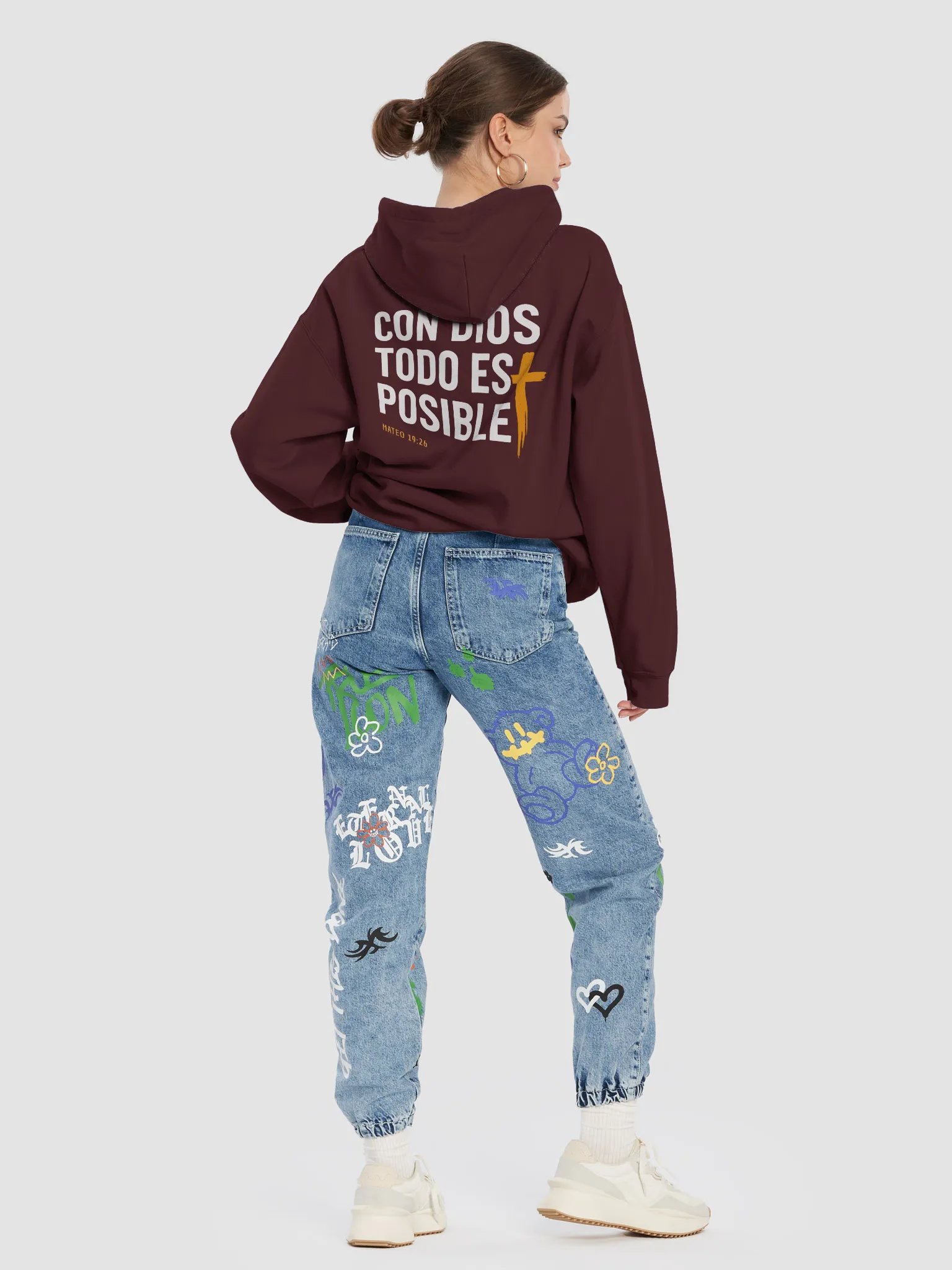 Sudadera Unisex Con Capucha | Con Dios todo es posible product image (39)