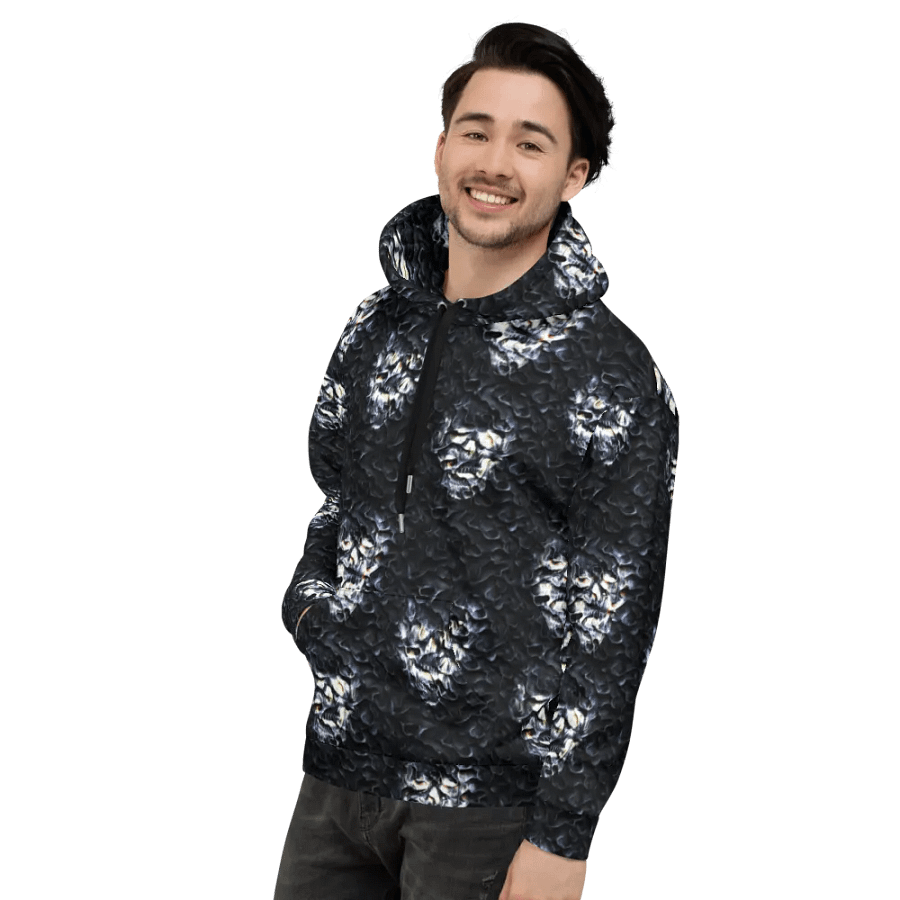 Ghost Skull Pullover Hoodie product image (4)