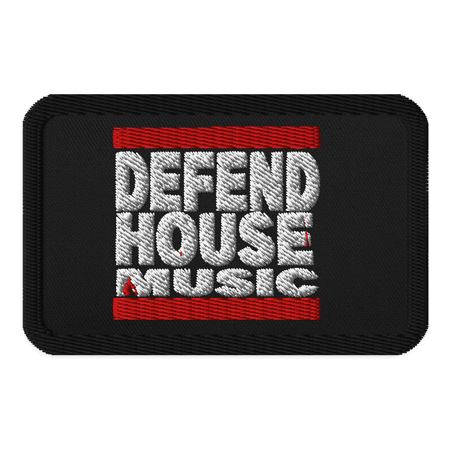 Chaos in Red Embroidered Patch product image (1)
