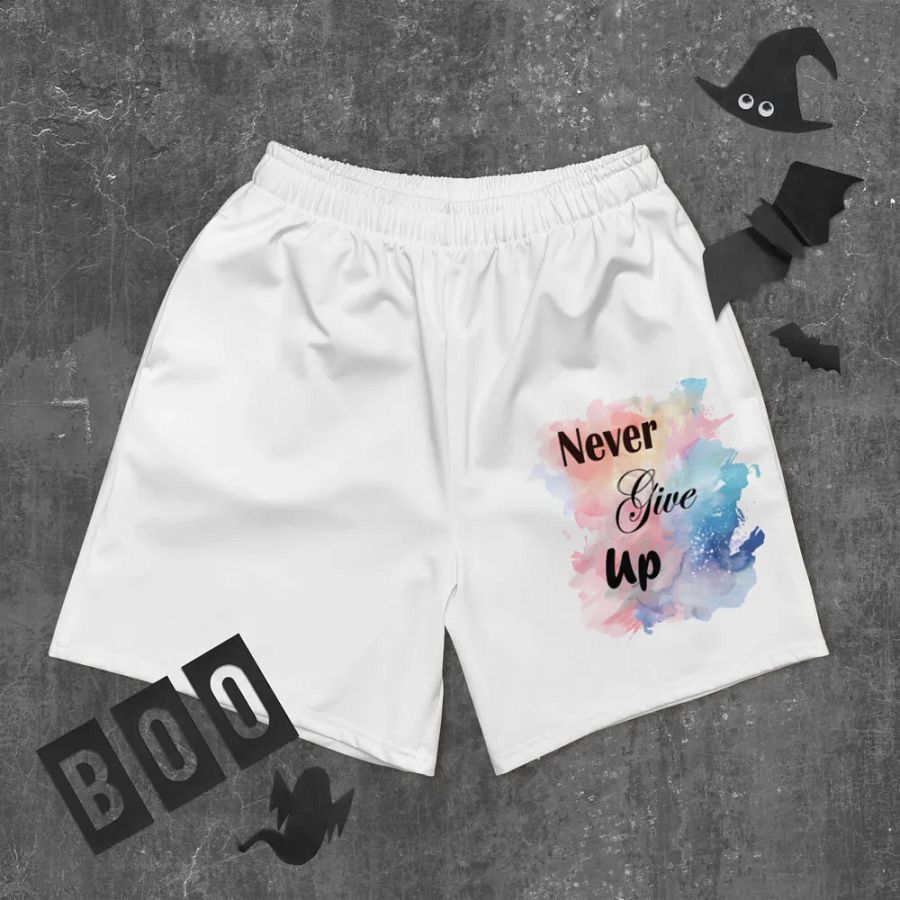 Nebula Never Give Up Athletic Shorts product image (12)