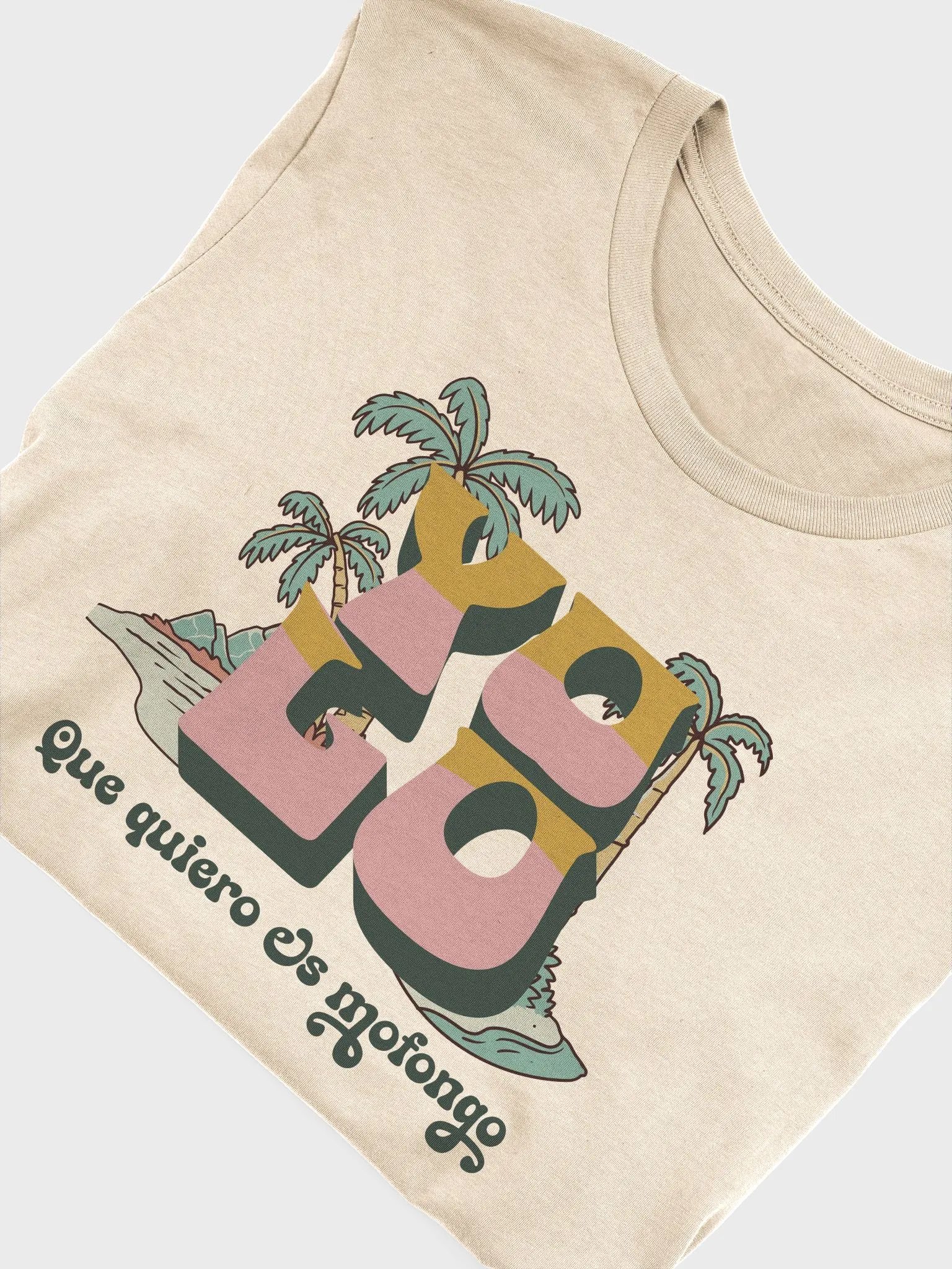 YOLO Que Quiero Es Mofongo Camiseta Unisex product image (4)