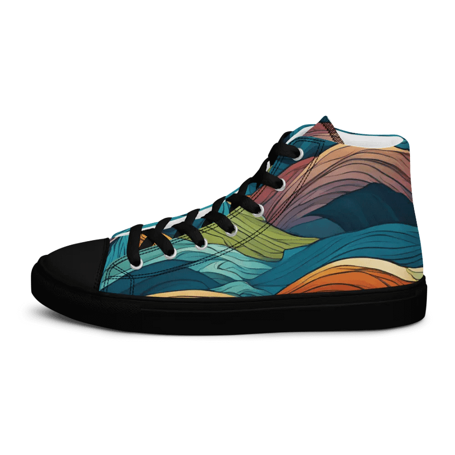 Retro Wave Women's High Tops product image (9)
