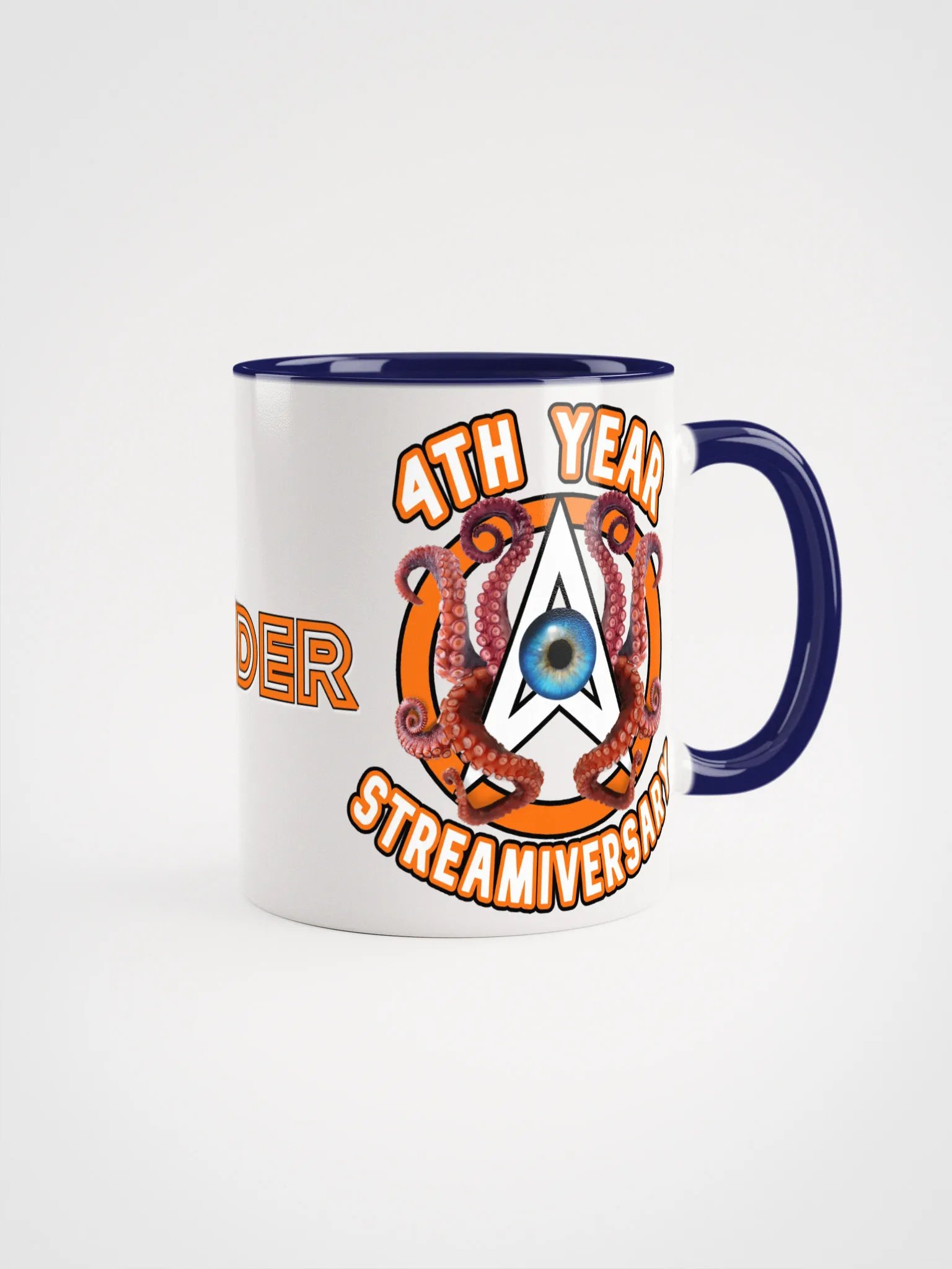(Limited Edition) 4th Streamiversary 'OA-Cthulhu' Logo Mug product image (1)