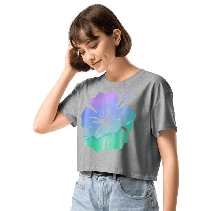 Bloom 'n Byte Crop Top product image (10)