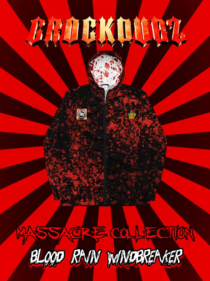 GROCK DUBZ "Blood Rain" Windbreaker product image (1)