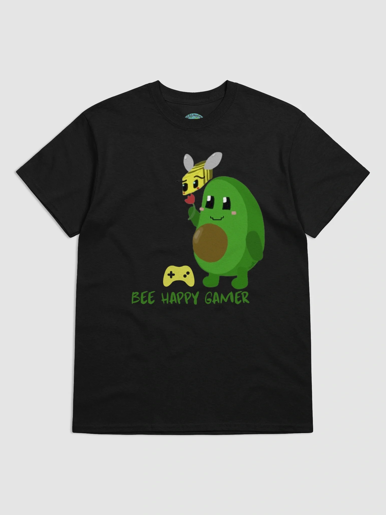 Bee Happy Gamer Tee product image (1)