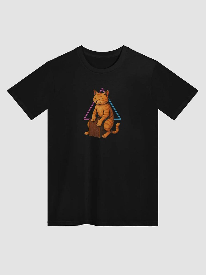 Cajon Cat T-Shirt (Unisex) product image (1)