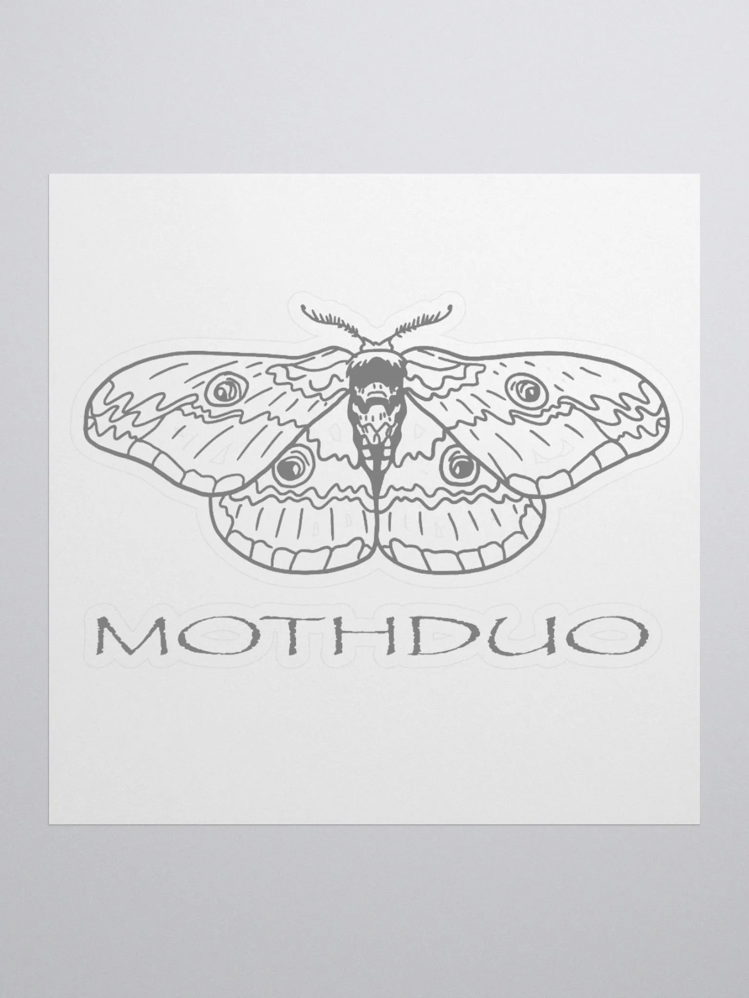 Mothduo Sticker product image (2)