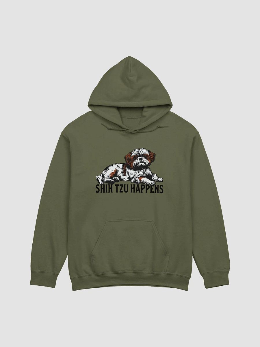 Shih Tzu Happens Hooded Sweatshirt | Funny Hoodie Design for Shih Tzu Paw-Rents product image (13)