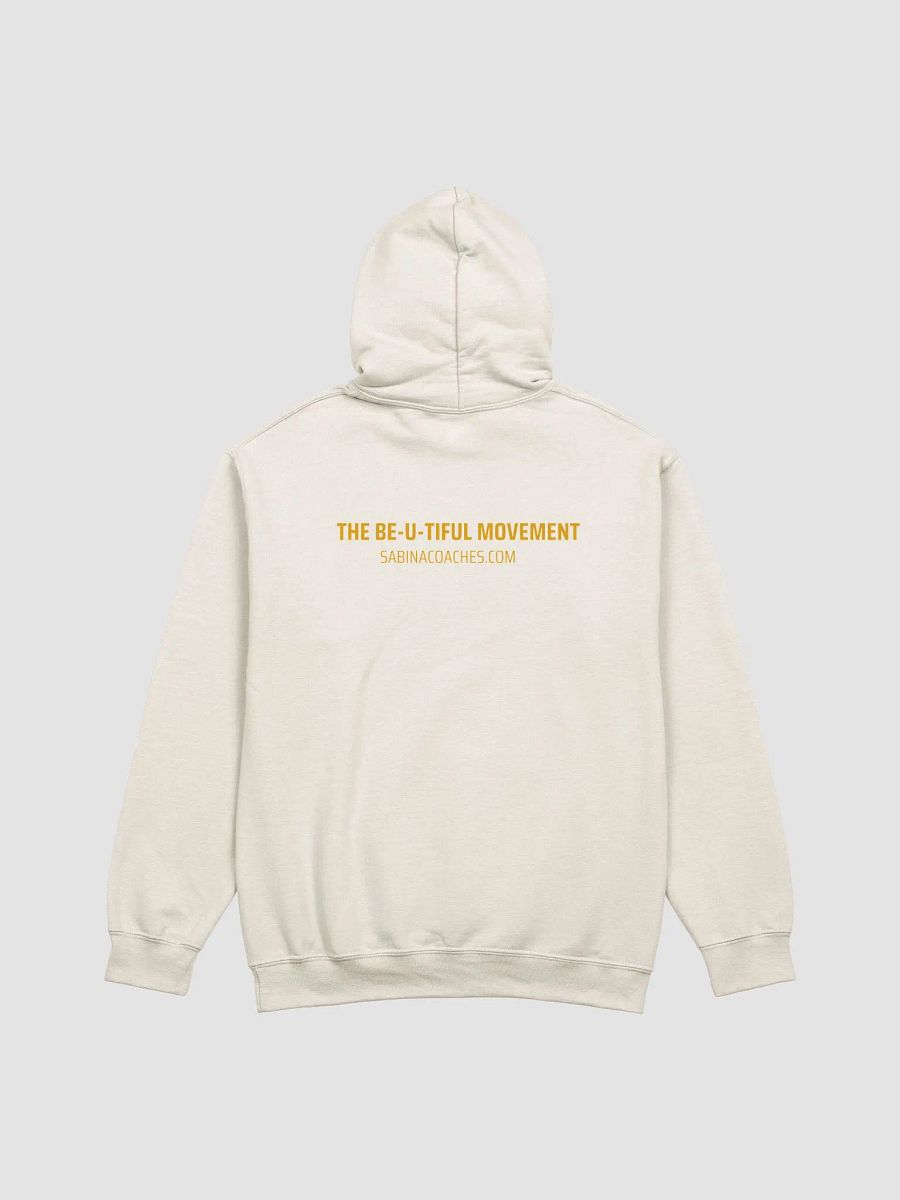 Gildan Classic Push Yourself Hoodie Beige_SC product image (3)