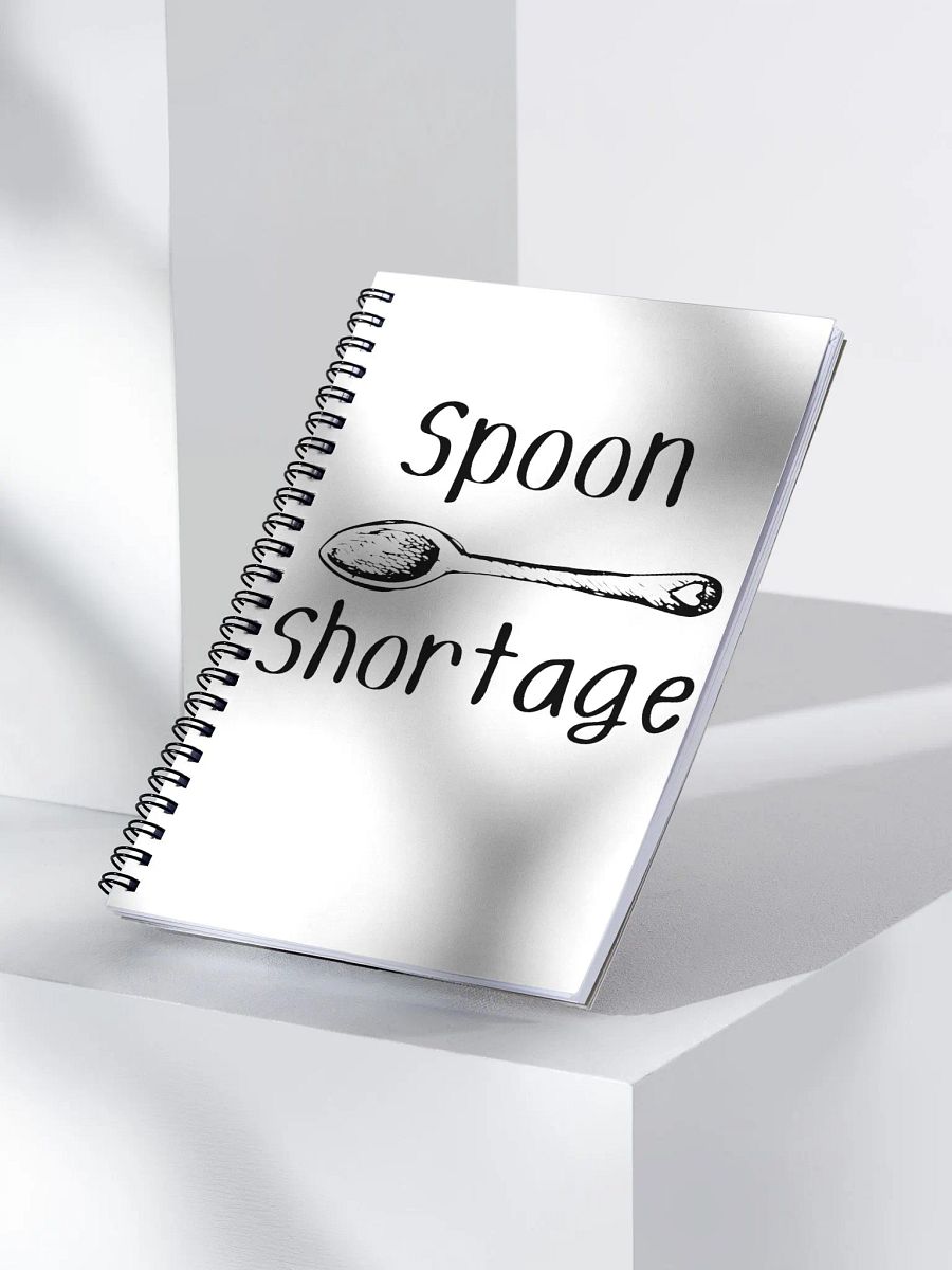 Spoon Shortage Notebook (140 Pages) product image (3)