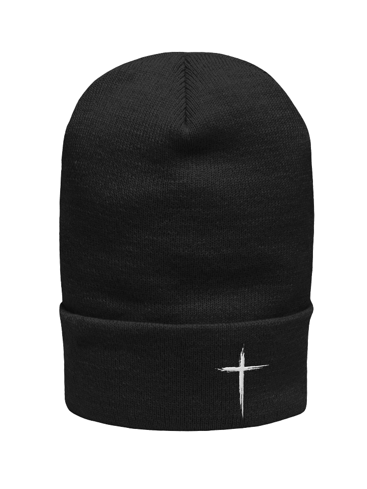 Divine Cross Cuffed Beanie product image (1)