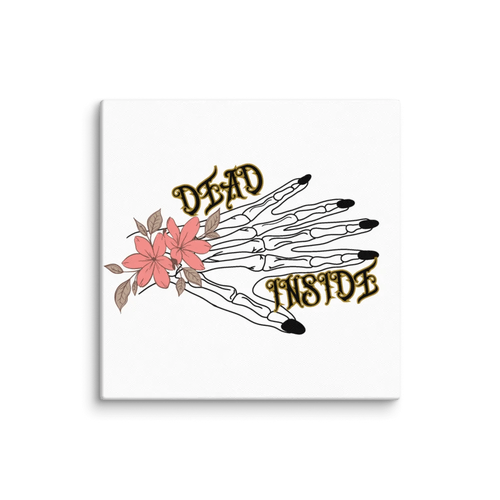 Dead Inside pinkyafterdark Canvas product image (1)