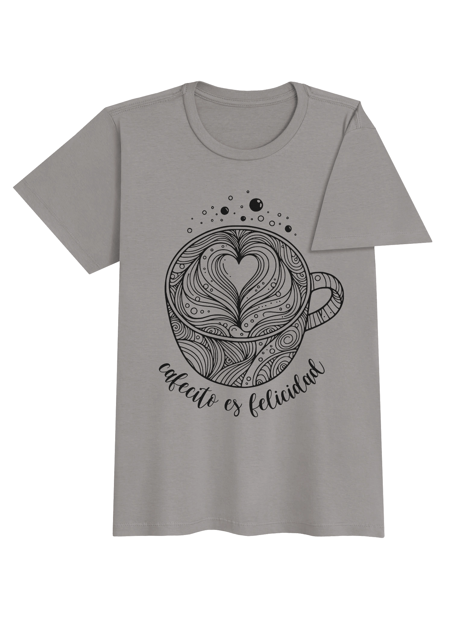 Cafecito es Felicidad T-Shirt Mujer product image (3)