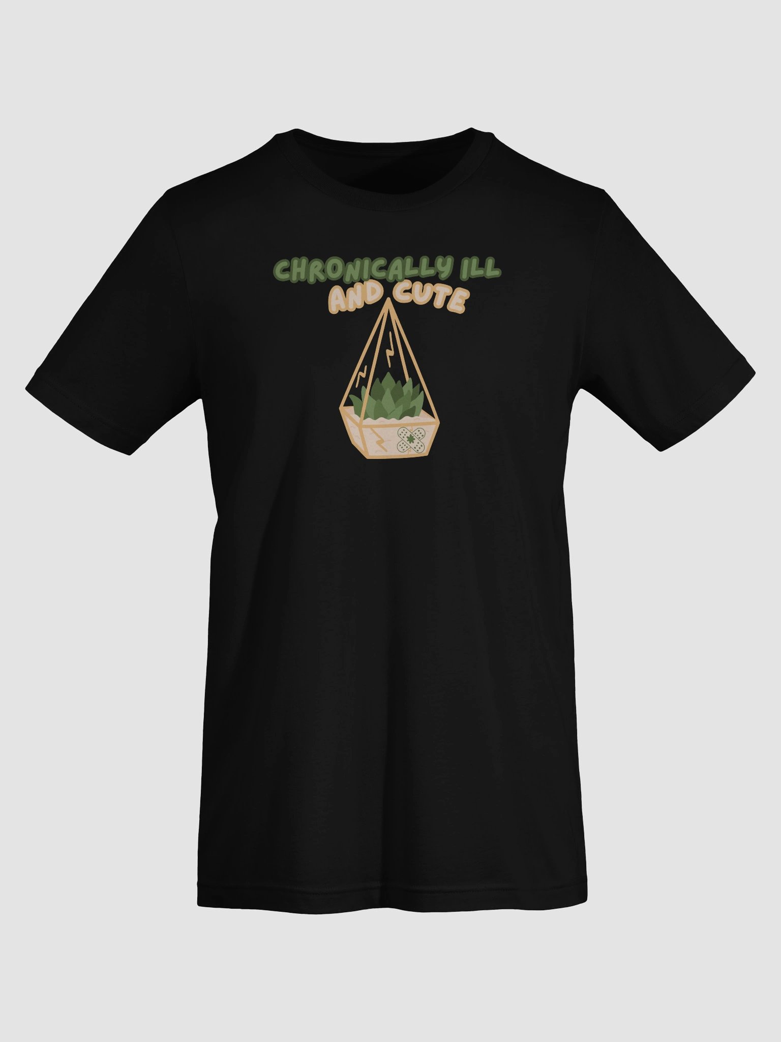 Spring Terrarium Chronically Ill and Cute Tee product image (55)