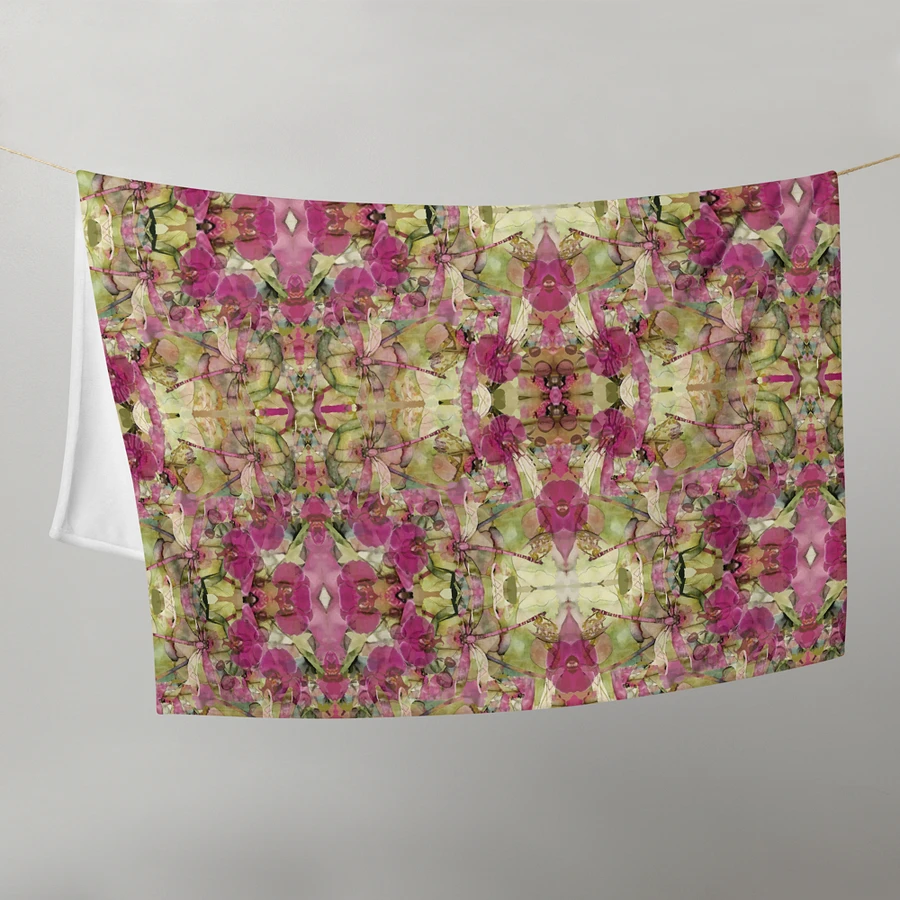Miniaday Designs Orchid Kaleidoscope Collection Blanket product image (21)