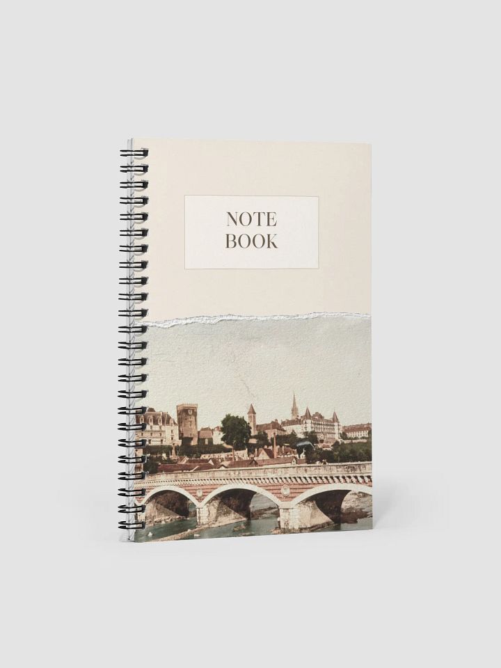 Vintage Cityscape Spiral Notebook product image (1)