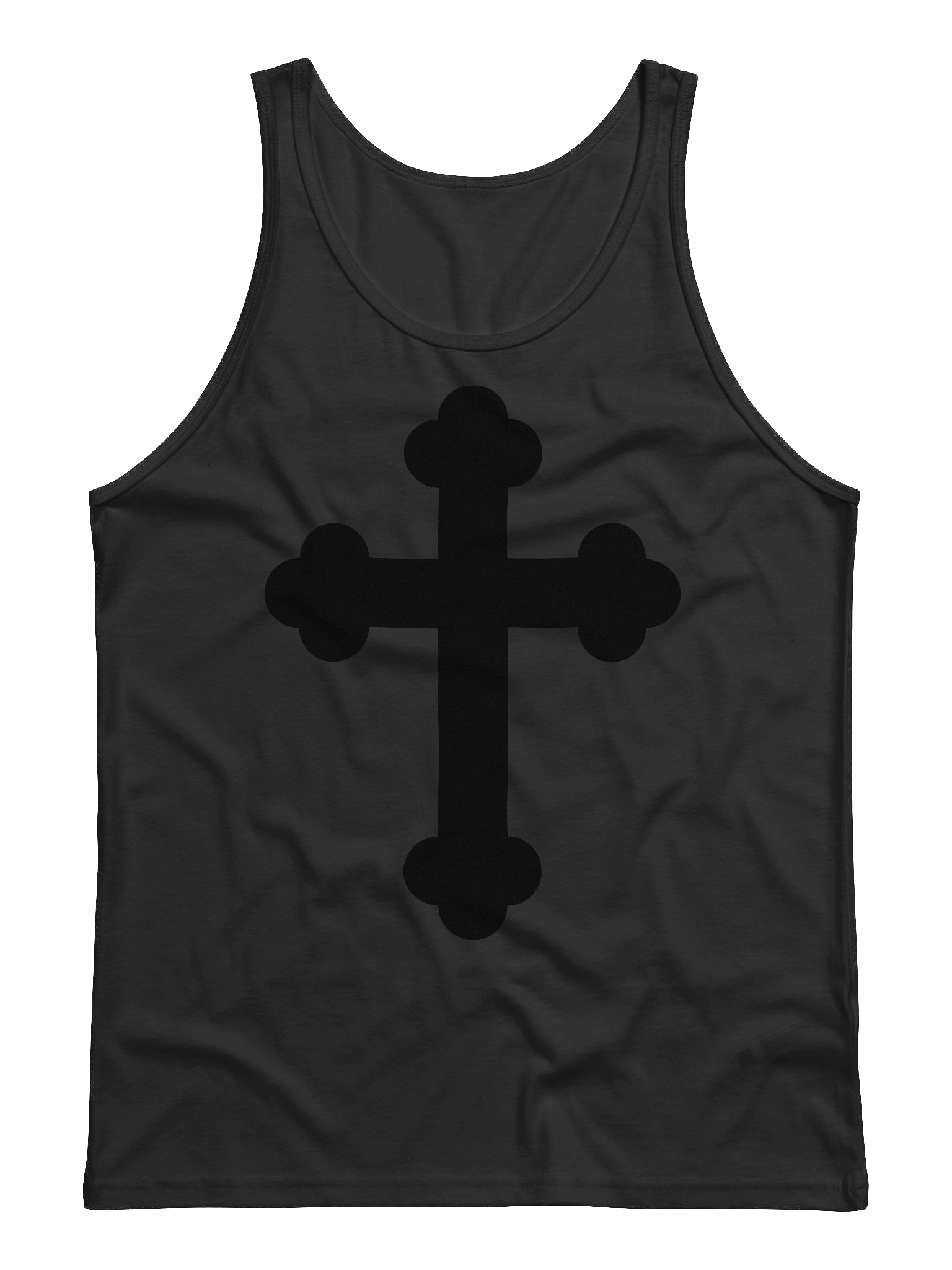 Black Cross Jersey Tank product image (4)