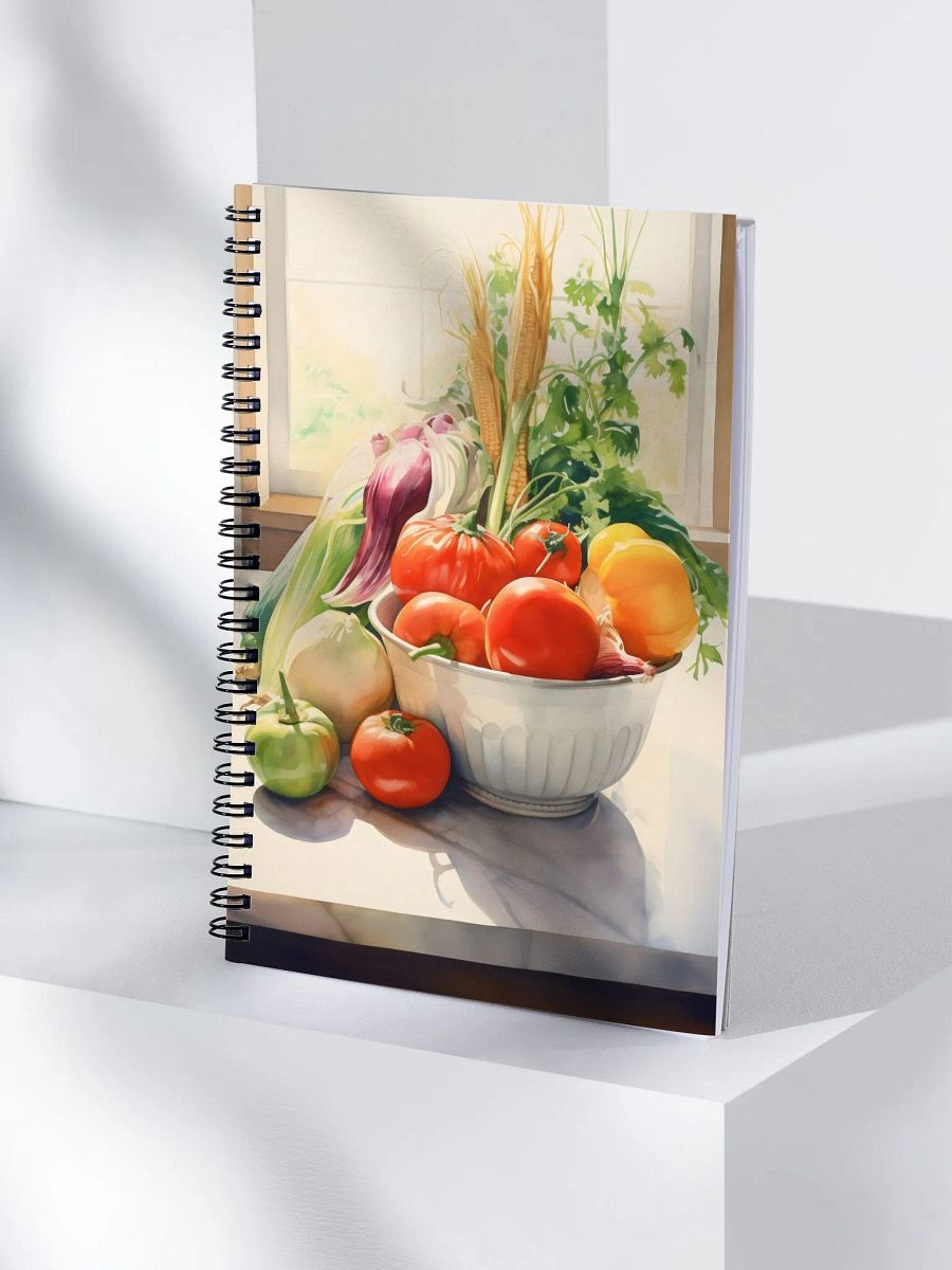 Harvest Bounty Spiral Notebook product image (4)