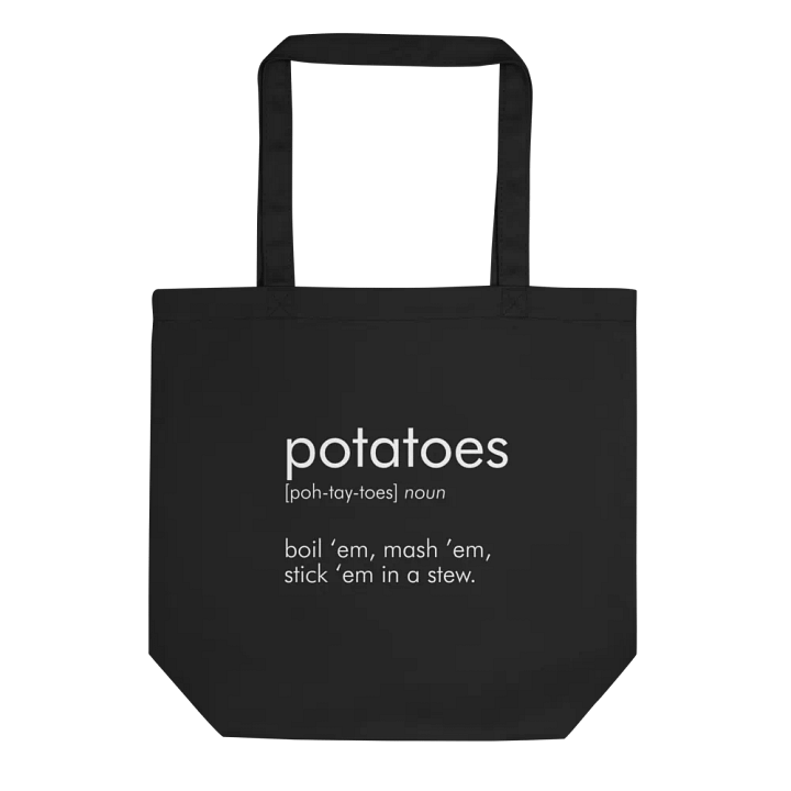 Potatoes Definition Tote Bag product image (1)