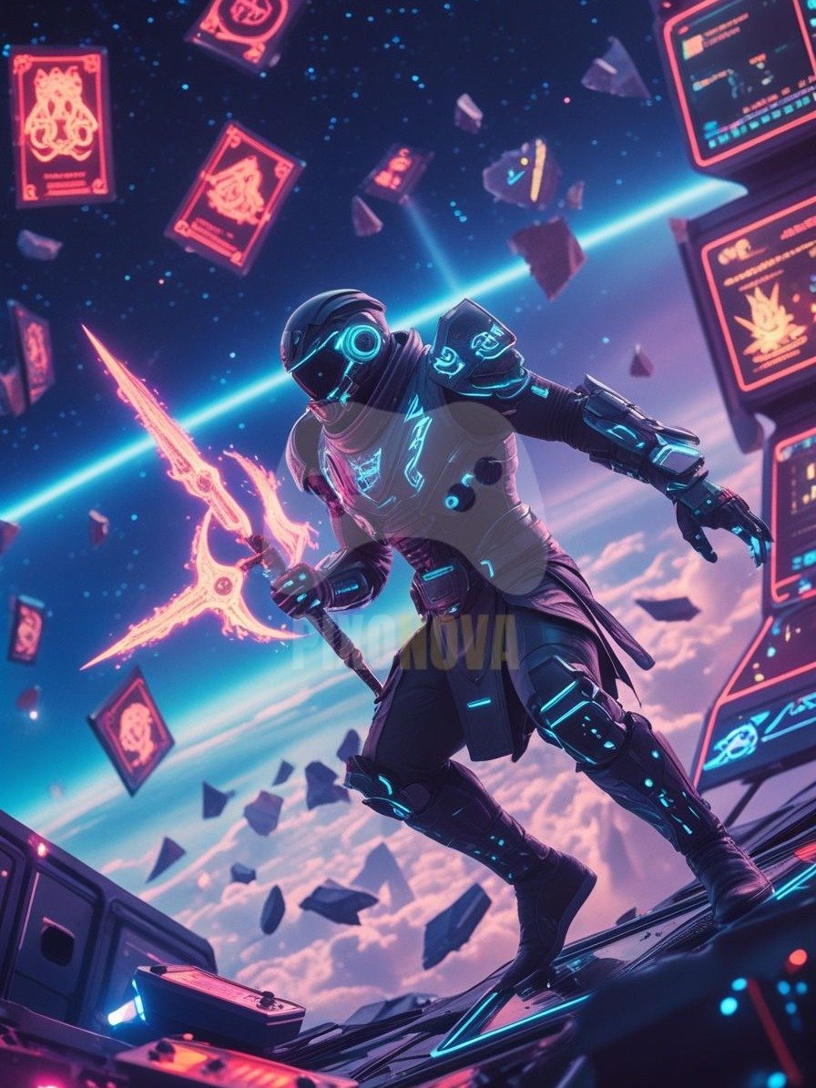 Zero Gravity Raid | Digital Poster (896 x 1344 px, PNG + PDF) product image (3)