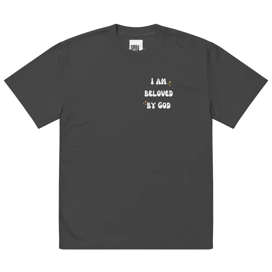 I'm beloved by God oversize faded t-shirt product image (5)