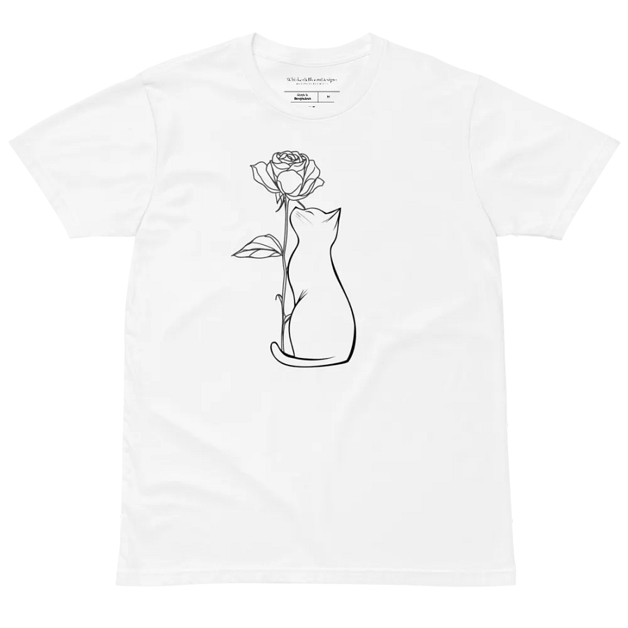 Rose Cat Supreme Comfort Classic T-Shirt product image (2)