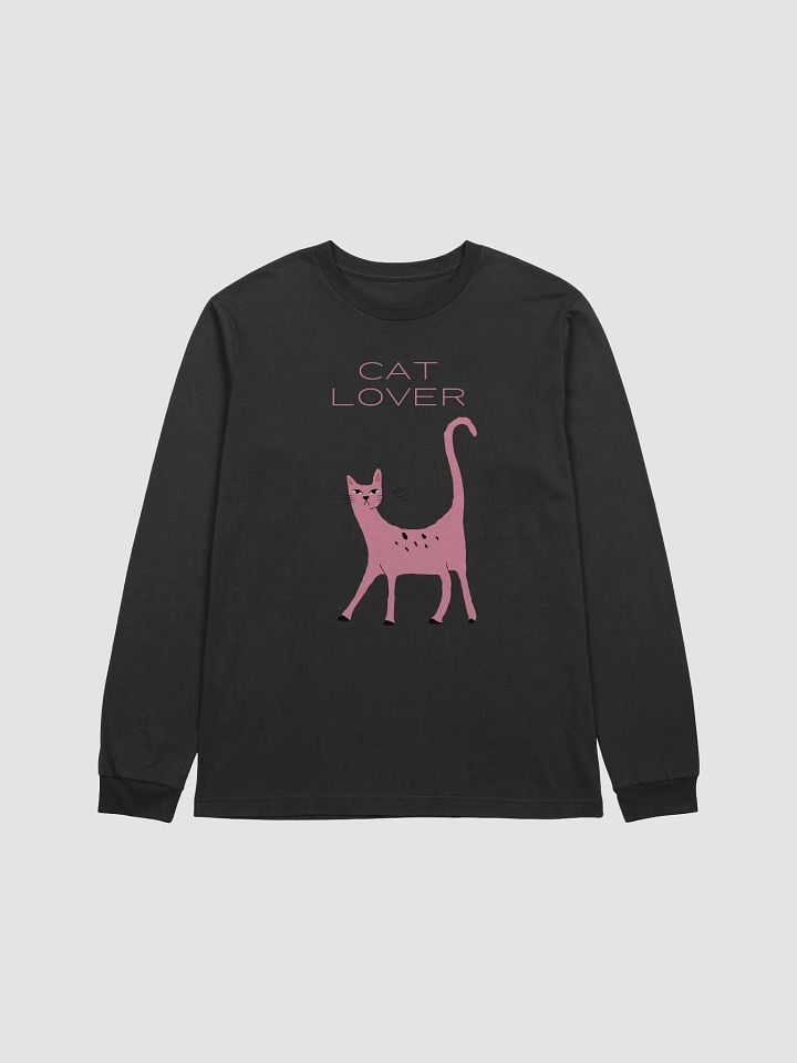 Chic Cat Lover Long Sleeve Tee product image (11)