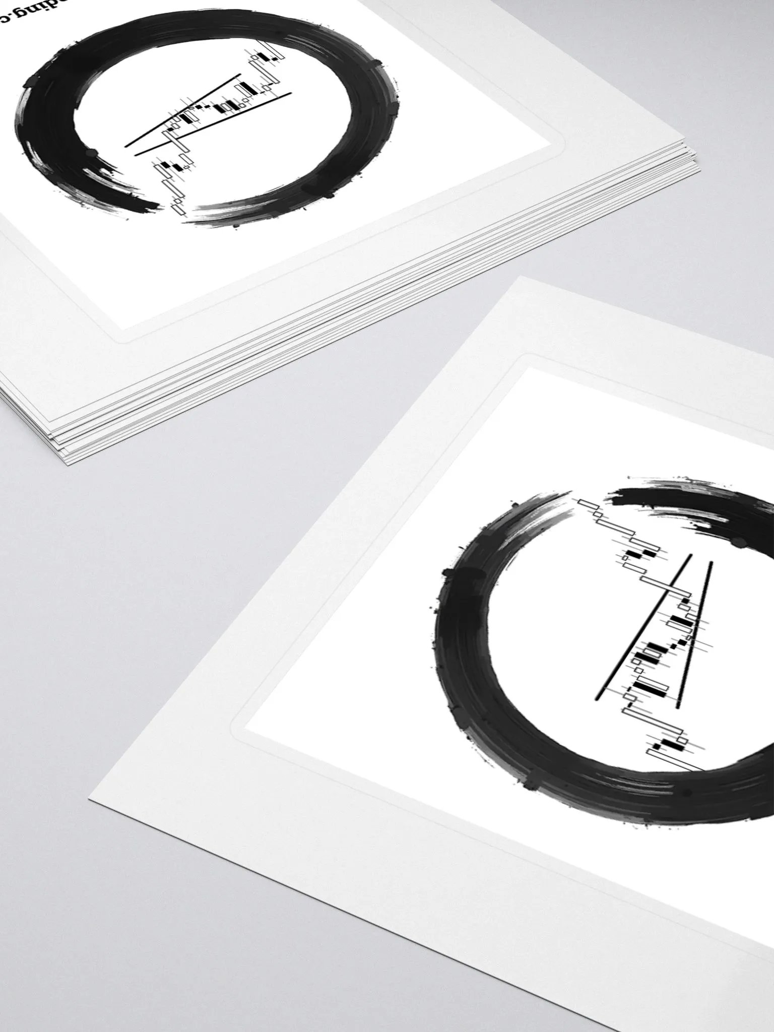 The Art of Trading Sticker (White) product image (11)