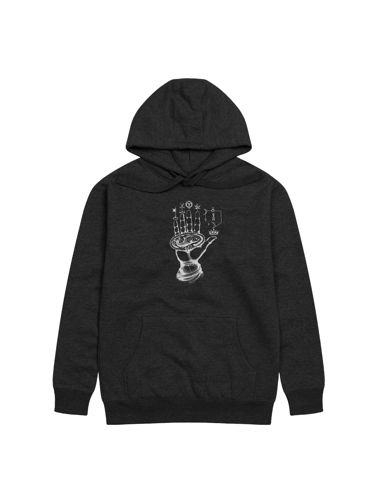 [Hand of Mysteries 3 - White] - Unisex Hoodie product image (1)