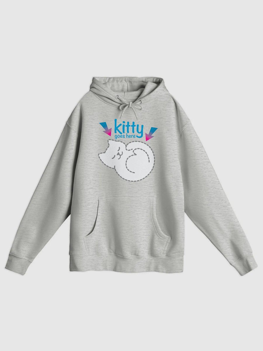 KITTY goes HERE! • premium pullover hoodie by Lane Seven product image (1)
