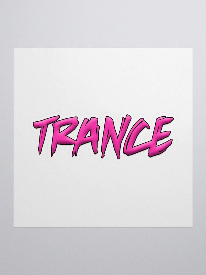 Trance Logo Sticker product image (1)