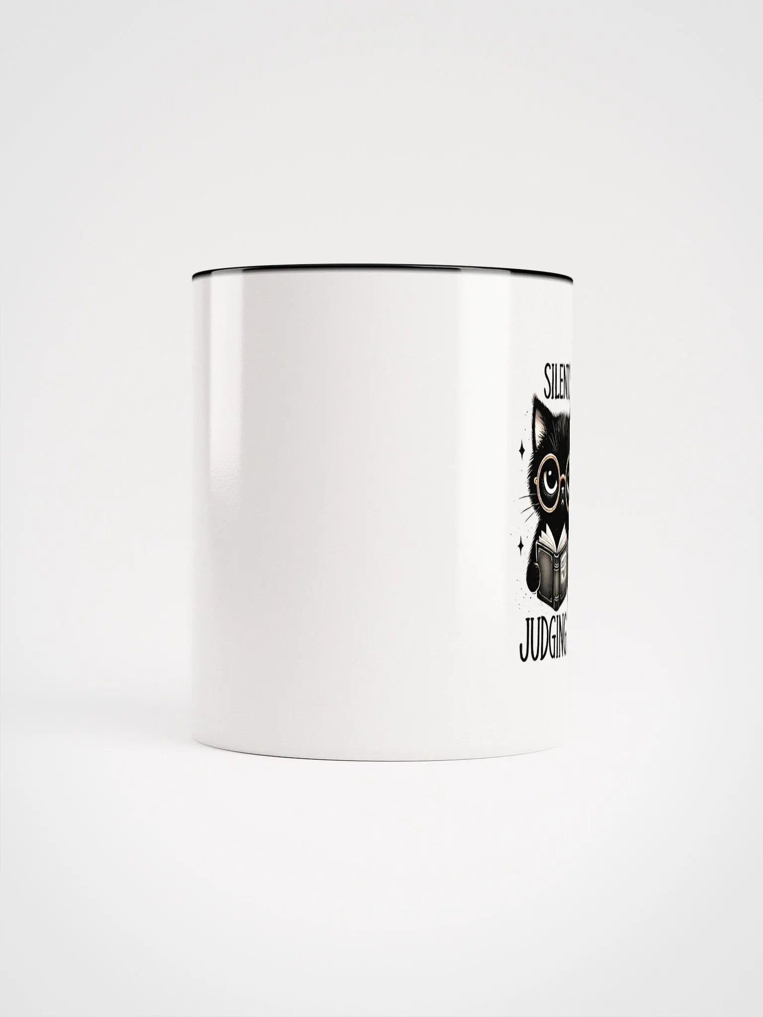 Funny Cat-Themed Mug (11oz & 15oz) – “My Cat Is Silently Judging You” – Perfect Gift for Cat Lovers product image (3)