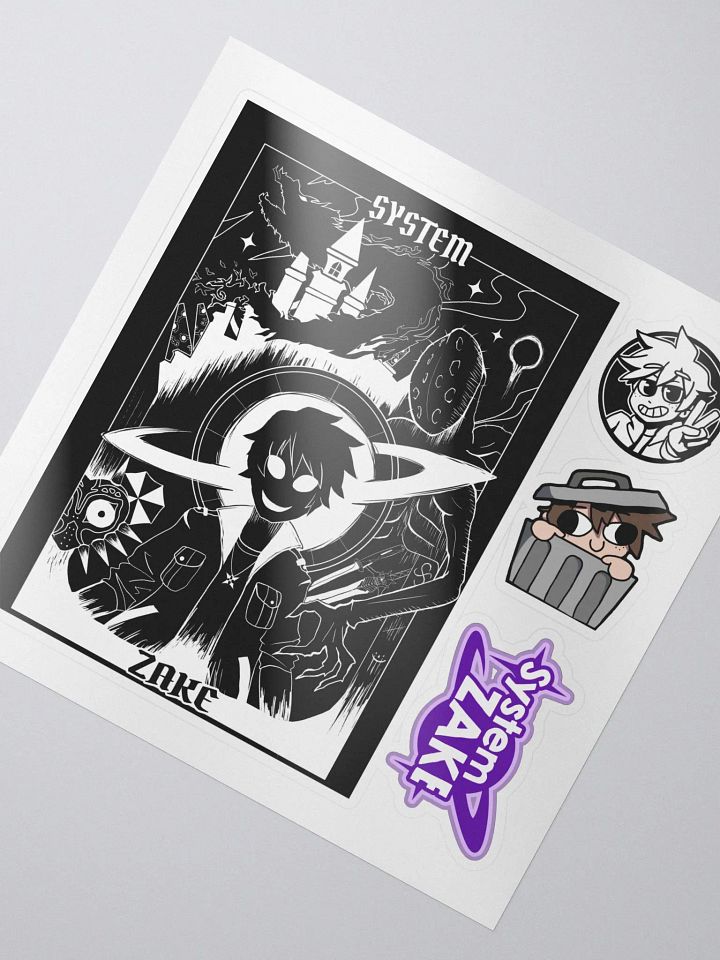 VILLAIN SERIES - LARGE TAROT STICKERS product image (2)