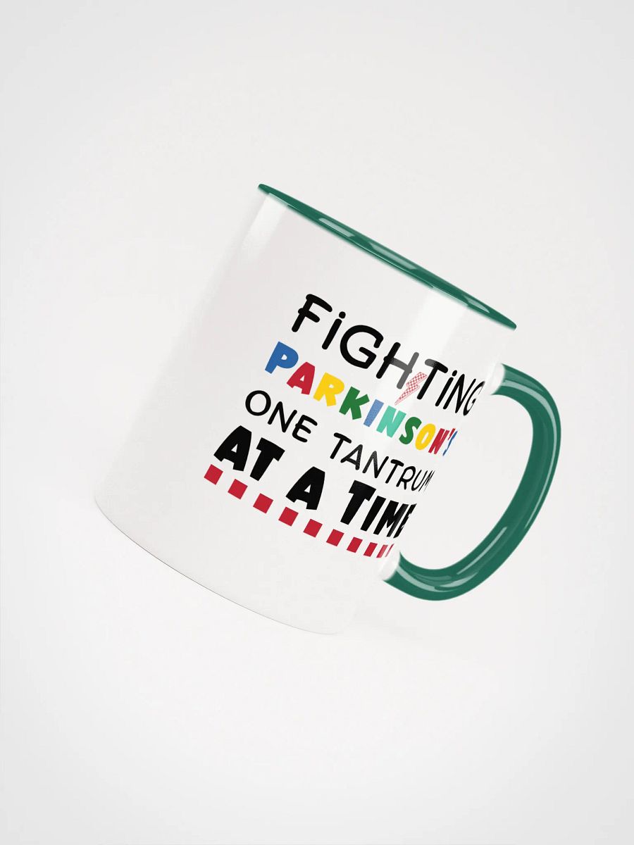 Fighting Parkinson’s One Tantrum at a Time. Ceramic Mug product image (4)