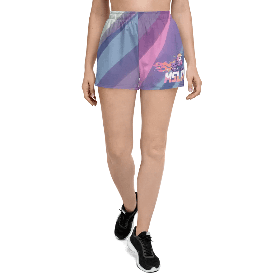 MSLA Sparkles Amigos - Women's Athletic Short Shorts product image (3)