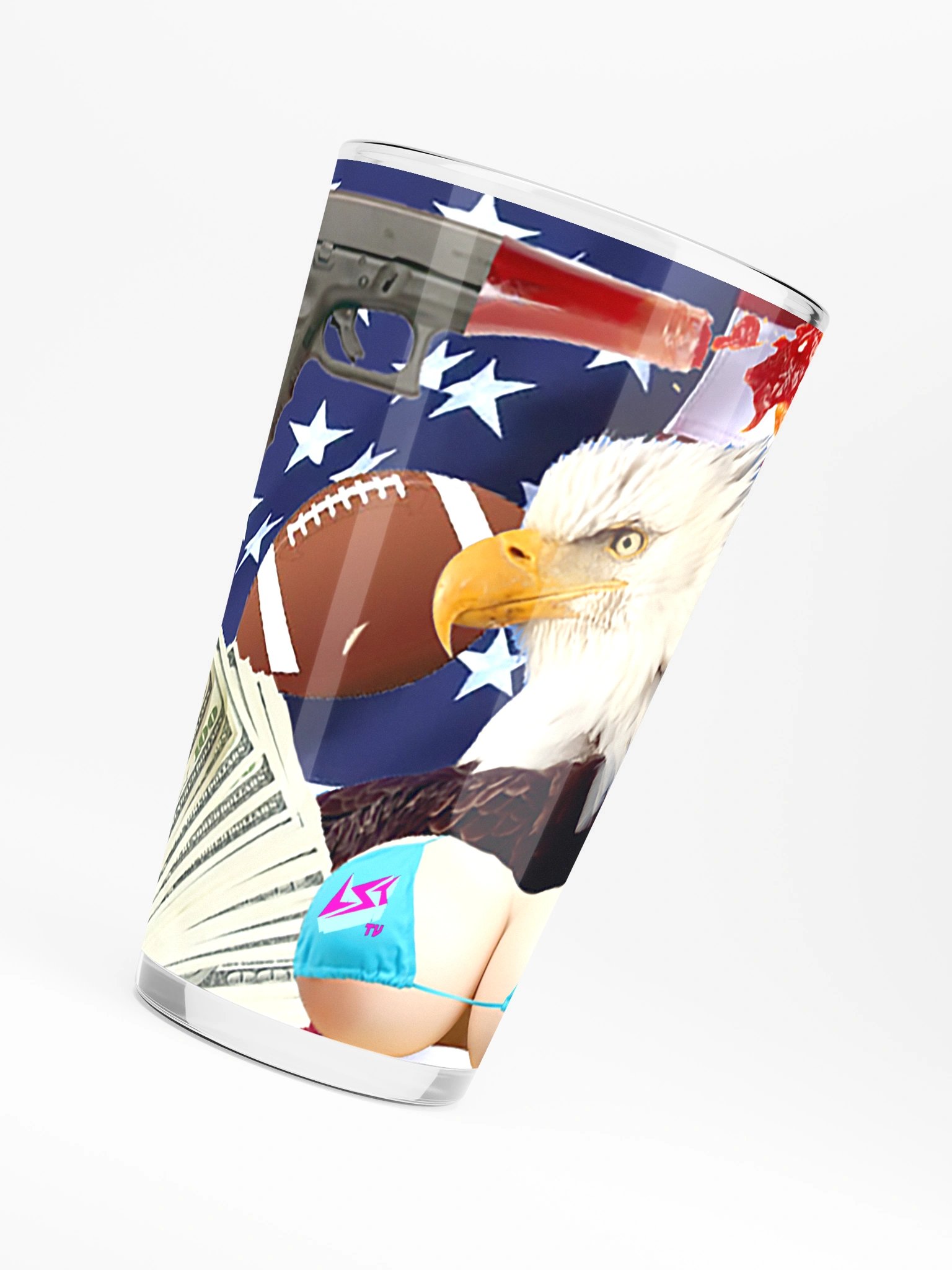 Freedom Collage Pint Glass product image (6)