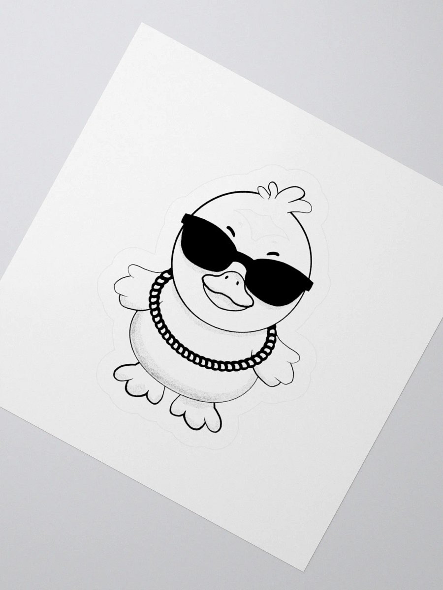 Too Cool For the Pond Kiss Cut Stickers product image (6)
