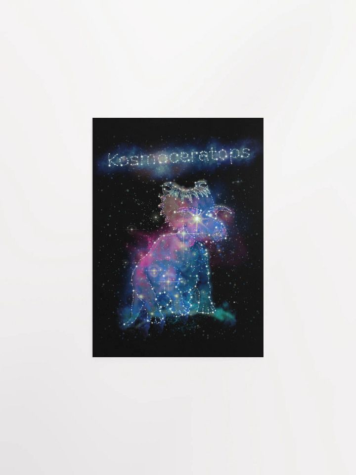 Kosmoceratops - Astronomy Dinosaur Constellation Art product image (5)