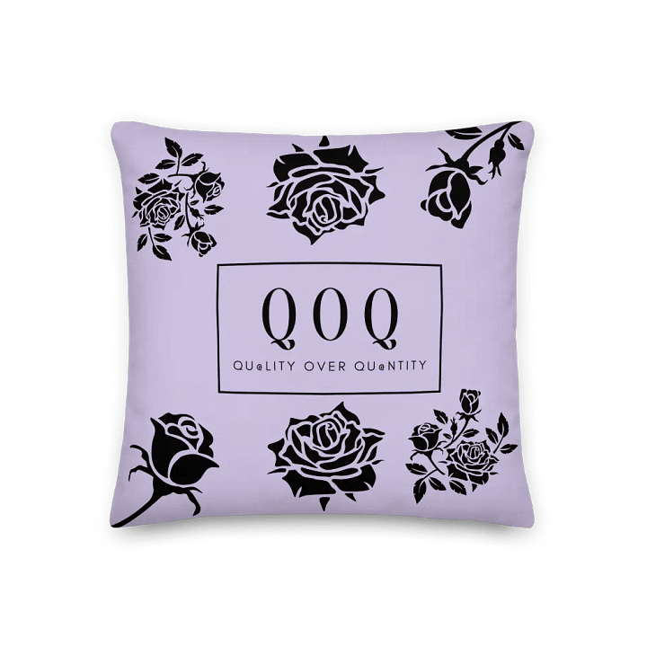 Rose Premium Pillow (Lt. Purple) product image (1)