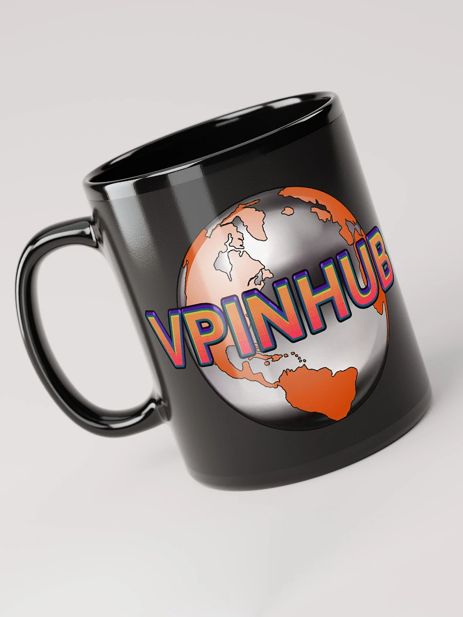 Vpinhub Black Glossy Mug product image (3)