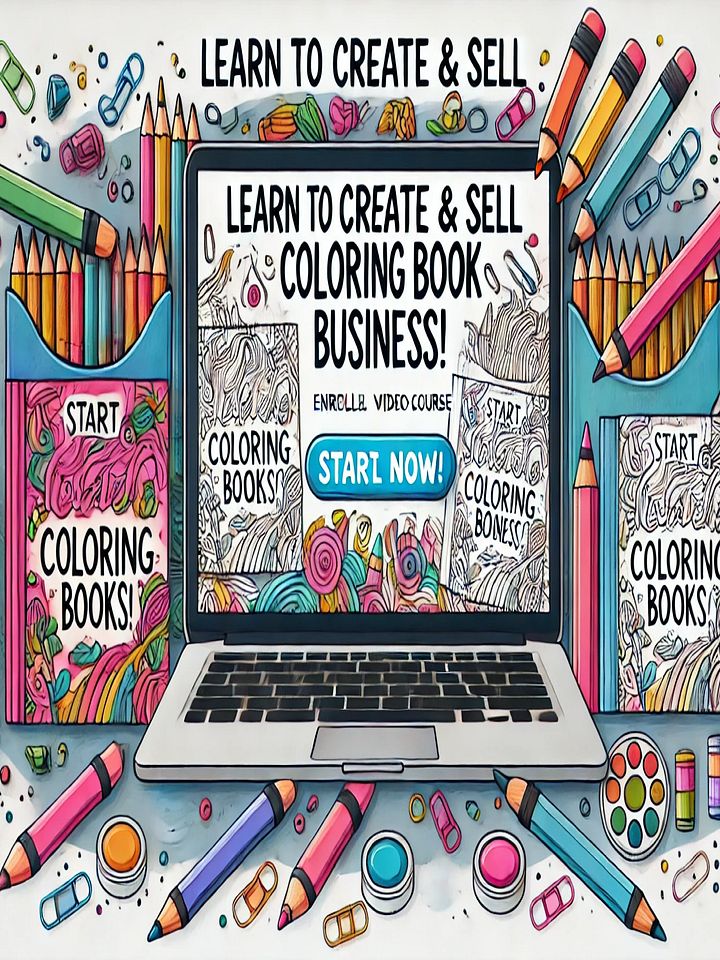 Start a Coloring Book Business product image (1)